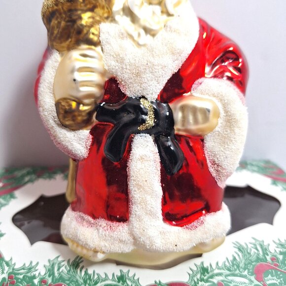 Ghost of Christmas Present Carol Old World Blown Glass Ornament With Box - Picture 8 of 16